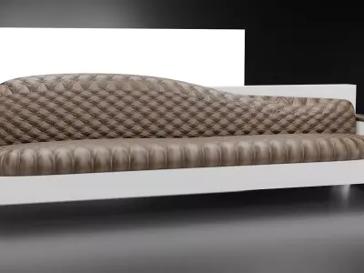 Modern Luxury Sofa - High-Quality 3D Model 3D model