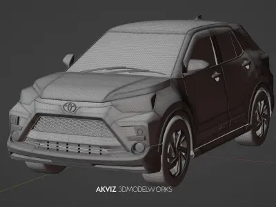Toyota Raize type Raize GR sport 3D model