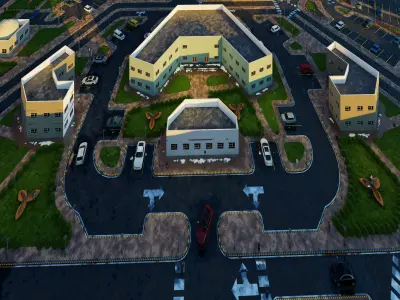 College Of Medicine COM 3D model