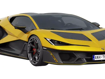 Supercar Fenomeno 2026 3D model