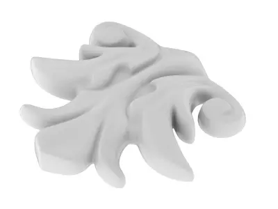 Cartouche Ornament 026  3D model