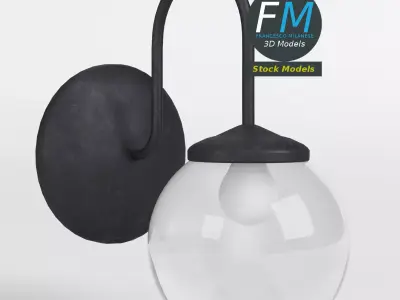 Wall light 2 3D model