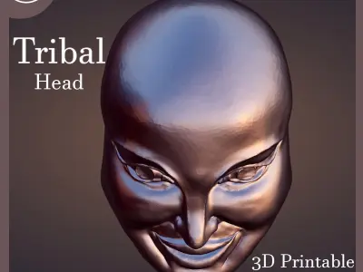 Tribal Face Free 3D print model