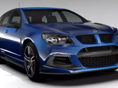 HSV Clubsport Tourer Gen F2 2017 3D model