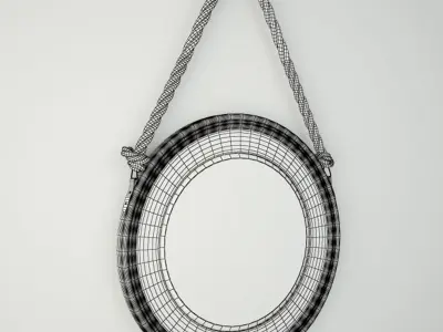 Eaton Wall Mirror 3D model