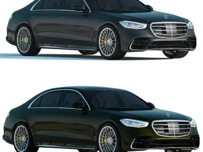 Mercedes-Benz S63 E Performance 3D model