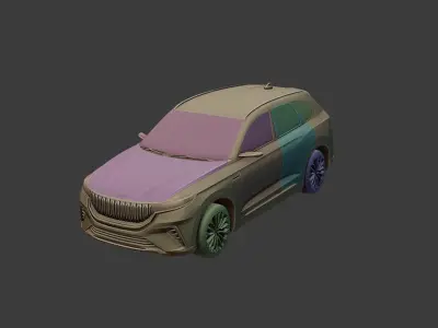 TOGG SUV T10X- CAR  3D model