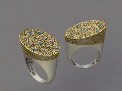 Fusion Ring  3D print model