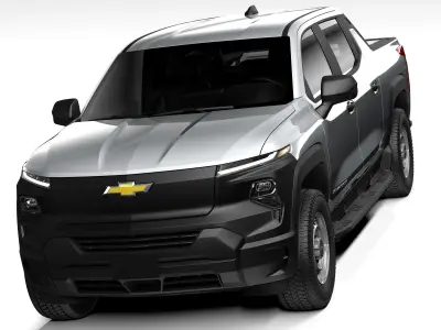 Chevrolet Silverado EV WT 2024 3D model