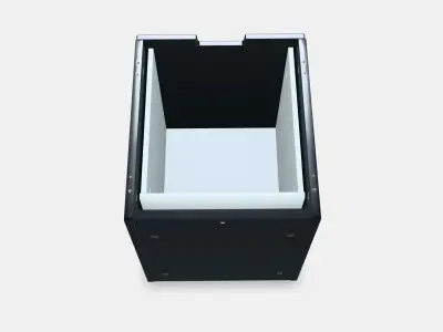 NORDLI Modular chest of drawers Low-poly 3D model