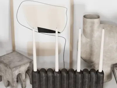 Decorative set 19  - 101cph 3D model