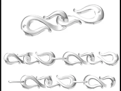 Bracelet - 16 3D print model