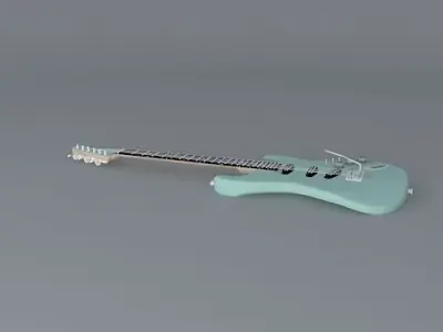Fender custom shop stratocaster. Free 3D model