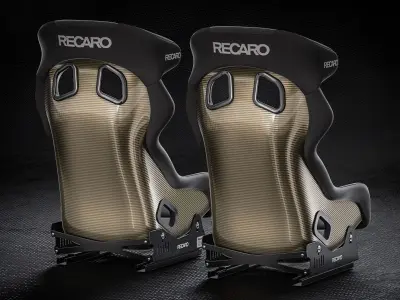 RECARO Pro Racer SPG HANS 3D model