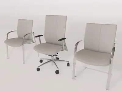 RIM FU561 office chair Free 3D model
