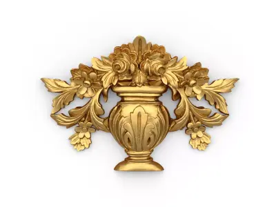 Classic decor ornament 81 3D model