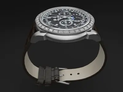 Patek Philippe Grand Complications mens watch 3D model