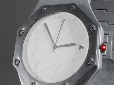 Wrist watch 3D model