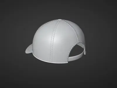 cap type1 Low-poly 3D model