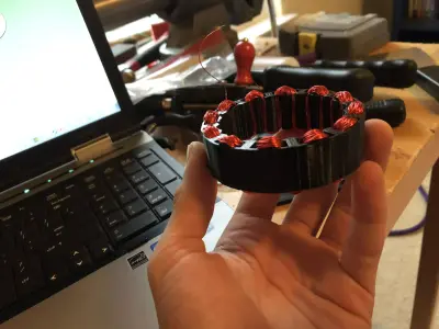 3D Printable 10V Generator 3D print model