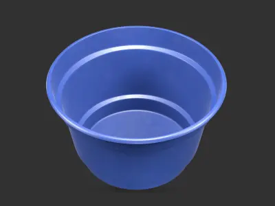 Water Tank Low-poly 3D model