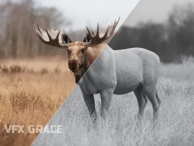 Moose Male UE Character Asset 3D model