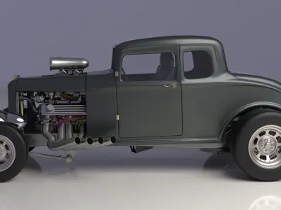 Coupe 1932 3D model