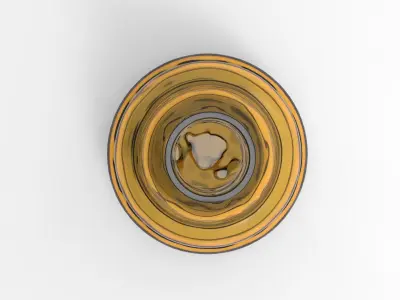Klo Vase Low-poly 3D model