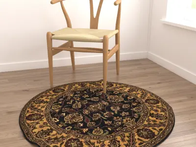 Rugs No 54 Low-poly 3D model