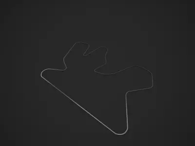 Losail International Circuit - Qatar - 3D Printable 3D print model