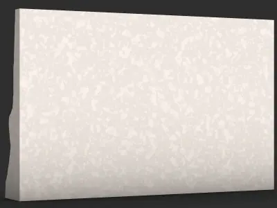 Jagged Dolomite Wall Segment 3D print model