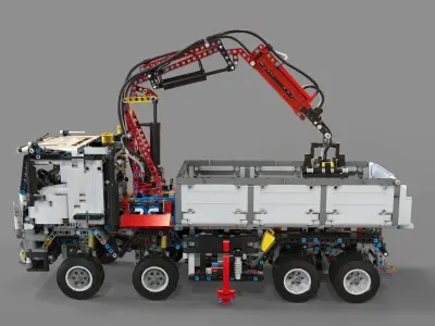 Lego truck 3D model