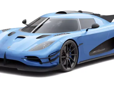 Koenigsegg One 1 3D model