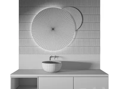 Luxury Bathroom 300 3D model