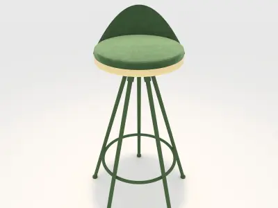 Bar Stool 4 3D model