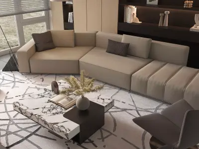 Living Room Scene 19 3D model