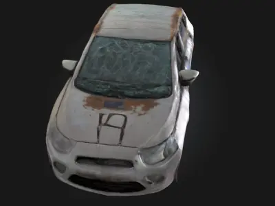 Wrecked Memories  Echoes of a Forgotten Past 3D model