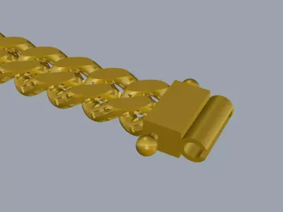 necklace 22 inches 3D print model