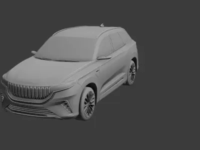 TOGG SUV T10X- CAR  3D model
