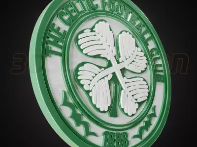 The Celtic FC logo - Cinematic - 3D print 3D model