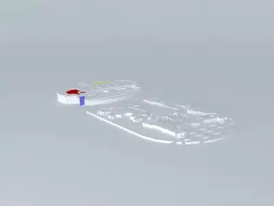 Shield Extremadura Free 3D model