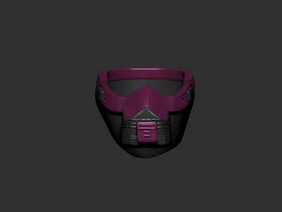helmet high poly sculpt 3d printable 3D model buy