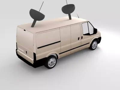 Ben 10 Van 3D model
