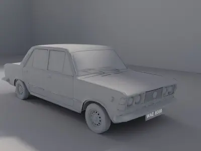 Fiat 126p  3D model