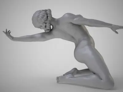 Backward Stretch 3D print model