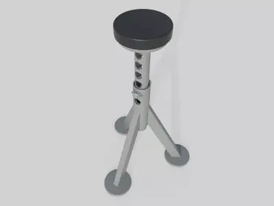 Jack Stand M5 Low-poly 3D model