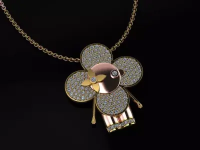 Louis Vuitton Pendant  3D print model