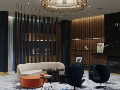 Reception 10 3D model