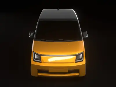 Generic Modern Sporty City Car  3D model