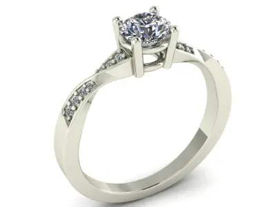 Glamira Ring 3D print model